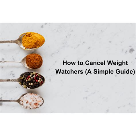 How to cancel weight watchers. Things To Know About How to cancel weight watchers. 